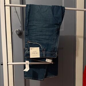 Abercrombie & Fitch Women's Blue Straight Leg Jeans